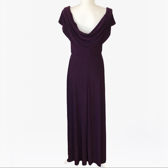 Alex Evenings Cowl-Neck A-Line Women’s Dress - 6/8 - Picture 7 of 17